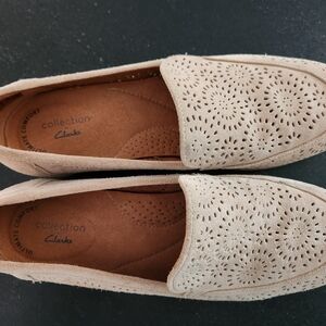 Clark’s Trisha Calla Loafers,suede .
